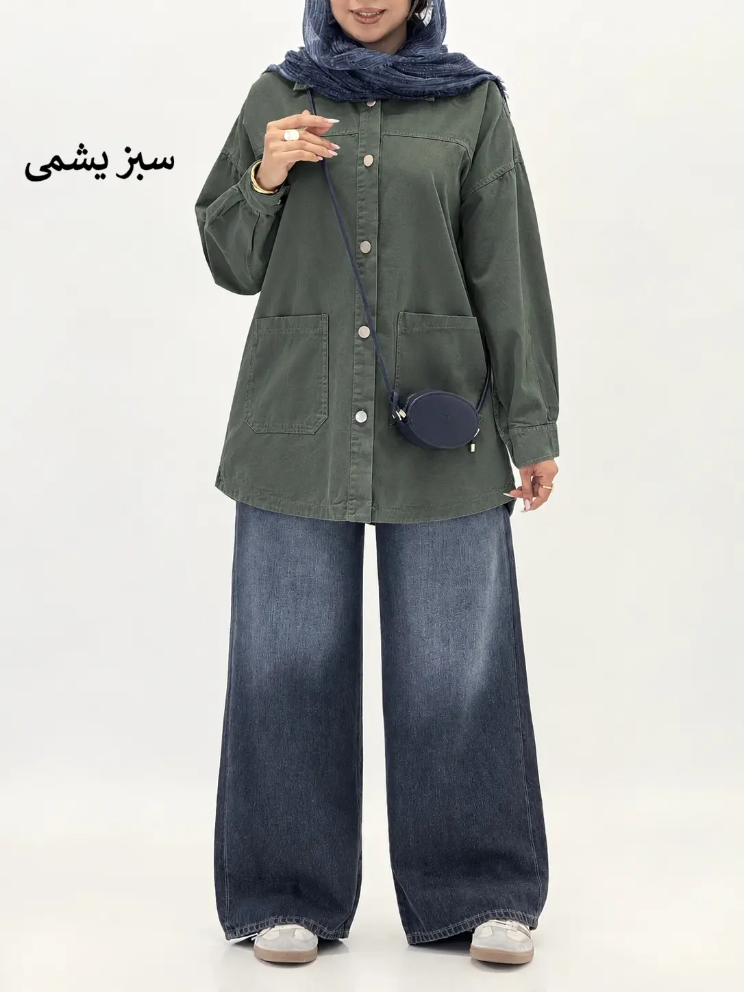 6648-مانتو کتان مرداس